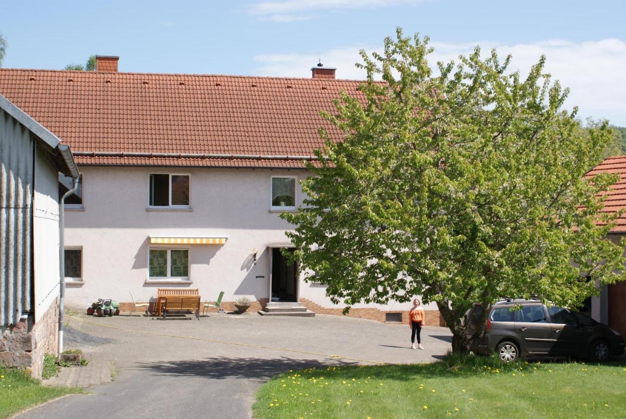 Ferienwohnung Zum Kirschhof Hofbieber Dış mekan fotoğraf